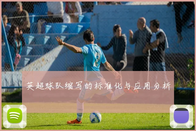 英超球队缩写的标准化与应用分析
